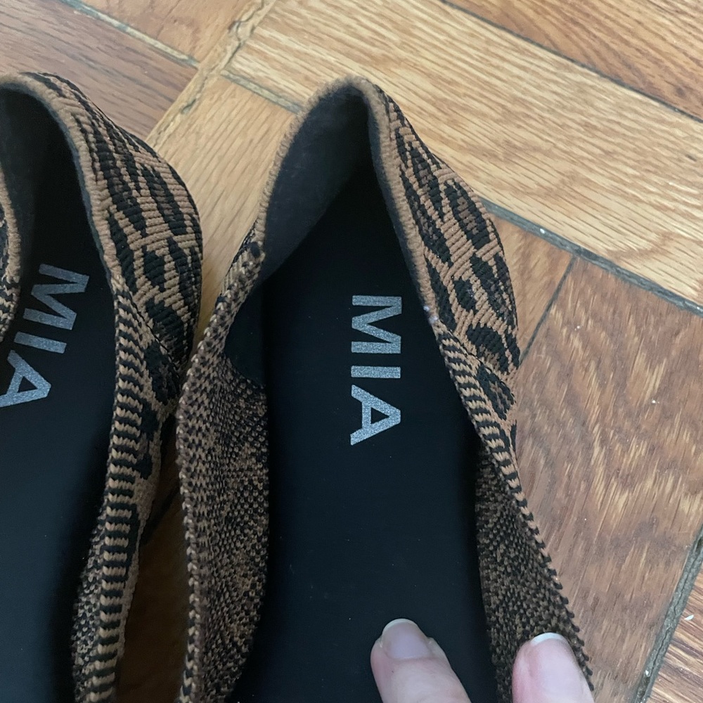 Mia Leopard Print Flat